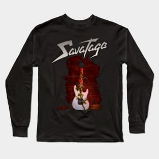 SAVATAGE MERCH VTG Long Sleeve T-Shirt